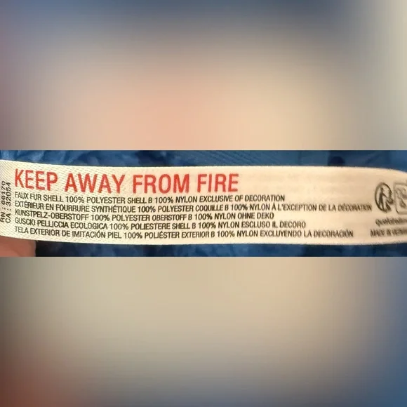 NWT Free People FP Movement Scout it Out Fleece Vest Light Cobalt Sporty Medium - Picture 8 of 10